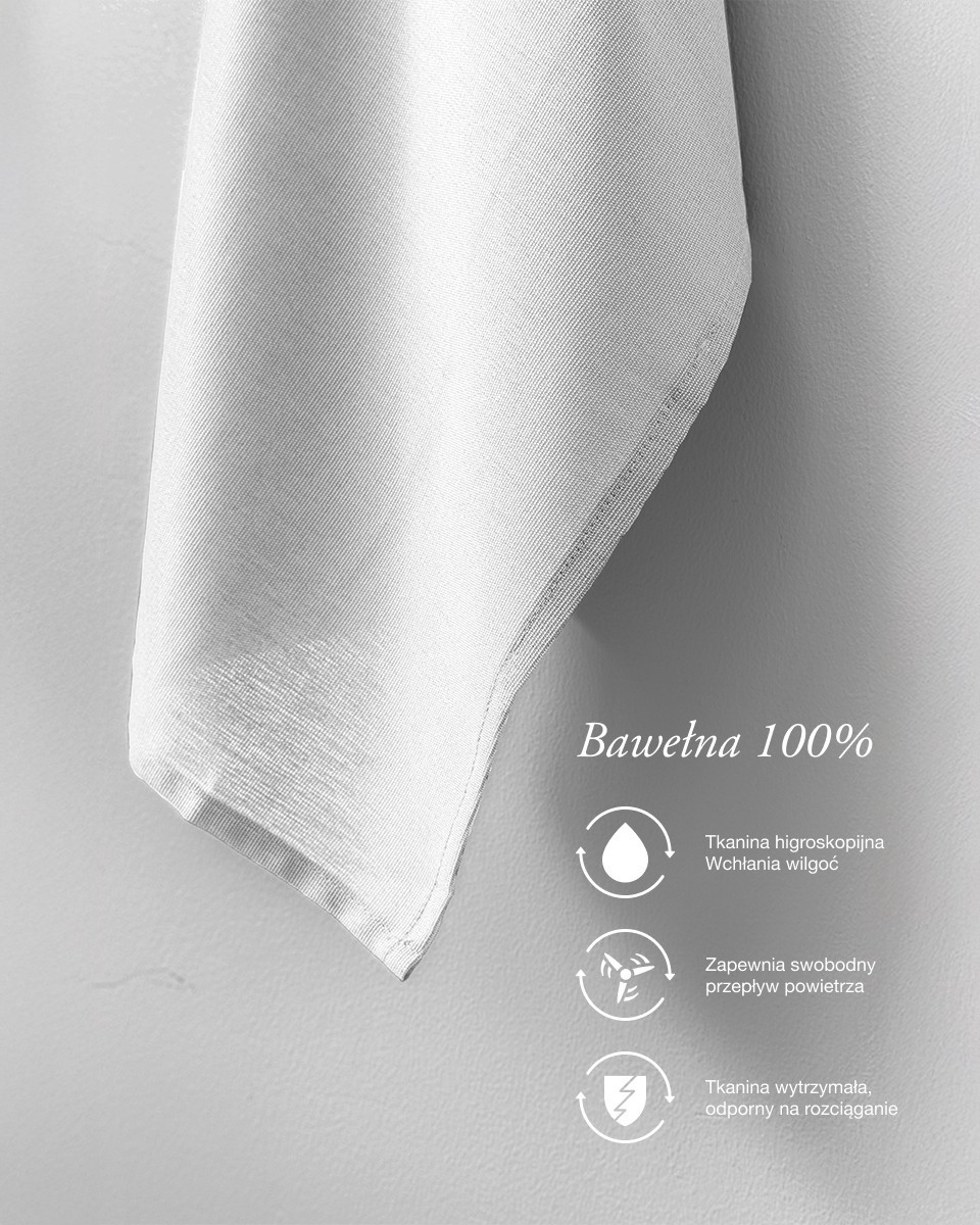Baumwollstoff 140 g/m² weiß