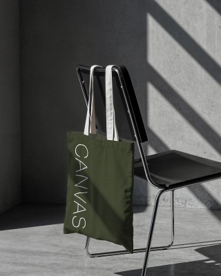 Bavlněná tkanina canvas 400 g/m² (305) olivová