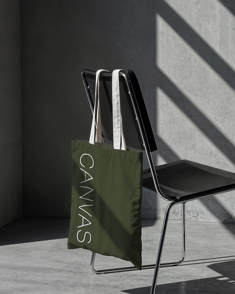 Bavlněná tkanina canvas 400 g/m² (305) olivová