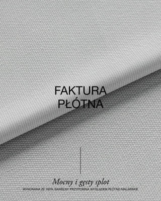 Cotton canvas fabric 400 g/m² (337) light  grey