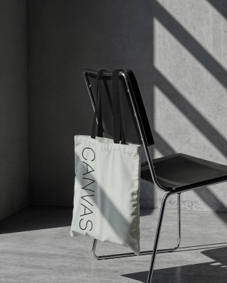 Bavlněná tkanina canvas 400 g/m² (337) světle  šedá