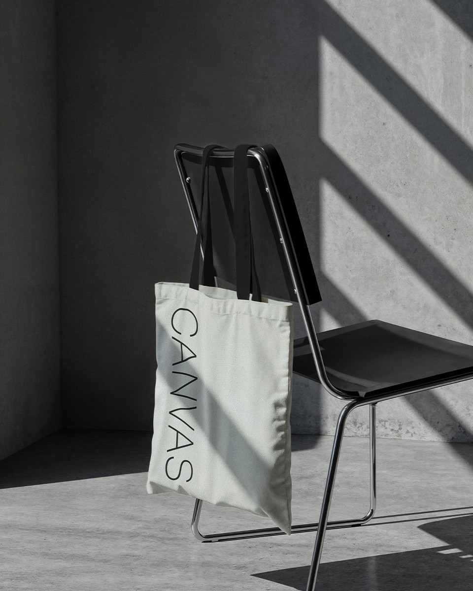 Bavlněná tkanina canvas 400 g/m² (337) světle  šedá