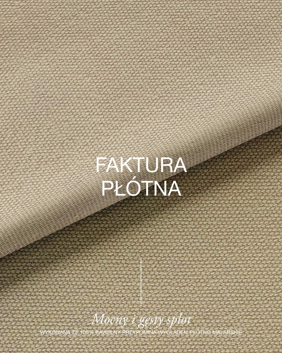 Cotton canvas fabric 400 g/m² (894) dark  beige
