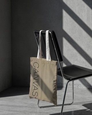 Bavlněná tkanina canvas 400 g/m² (894) tmavě  béžová