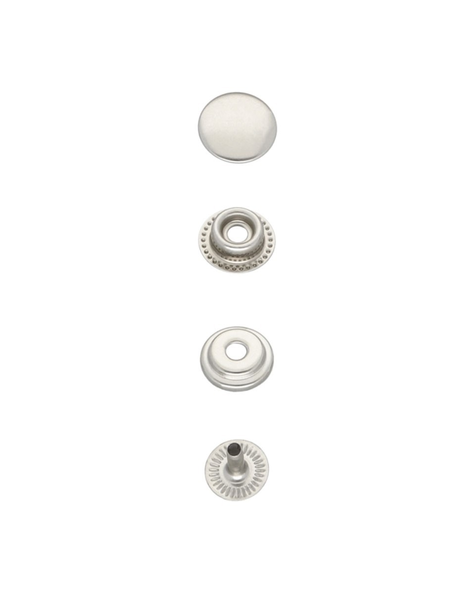 Napa metalowa 12,5 mm nikiel 200 szt.