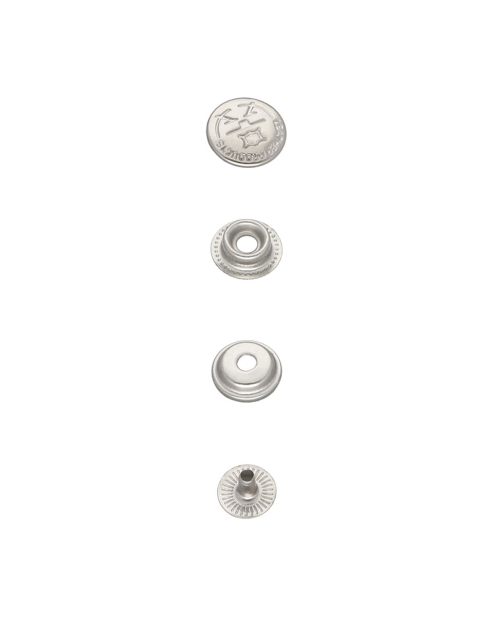Kovová patentka 12,5 mm nikl 720 ks