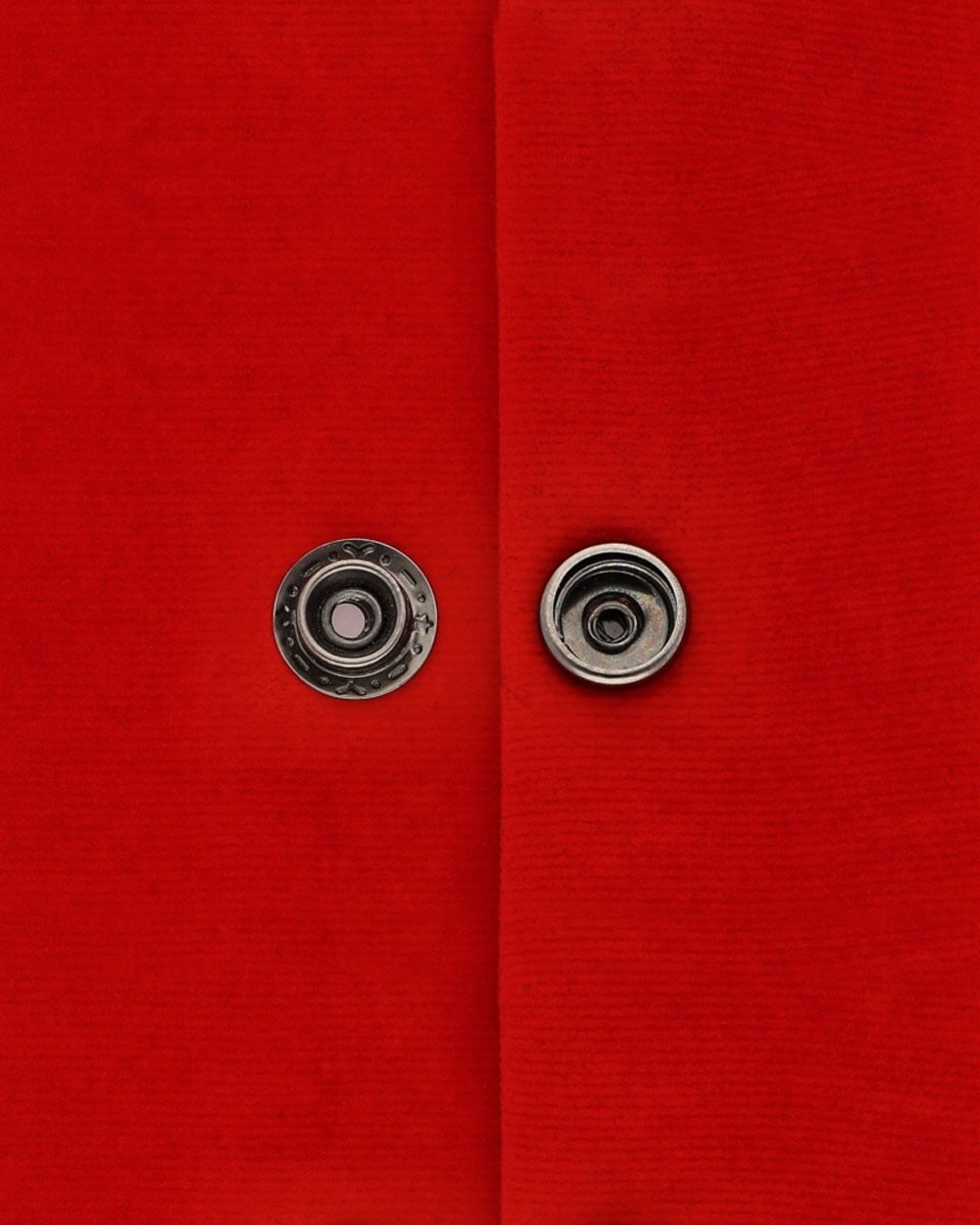 Druckknopf aus metall 17 mm schwarznickel 720 st.