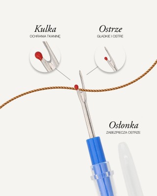 Prujka, rozpruwacz krawiecki 9 cm