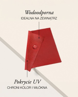 Wasserabweisender Oxford-Stoff 600D PU*2 UV (620) Rot