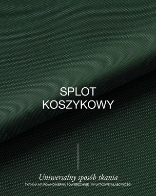 Tkanina wodoodporna Oxford 600D PU*2 UV (693) ciemnozielona