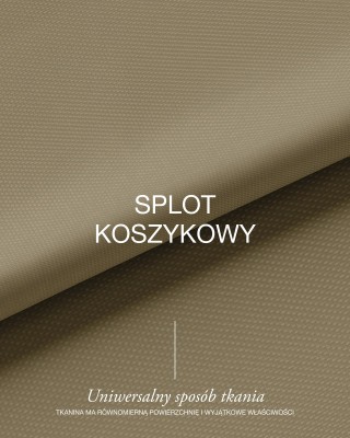 Tkanina wodoodporna Oxford 600D PU*2 UV (810) beżowa