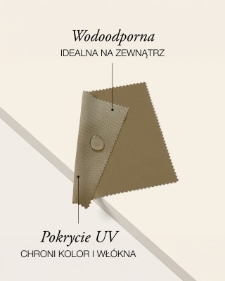 Voděodolná tkanina Oxford 600D PU*2 UV (894) tmavě béžová