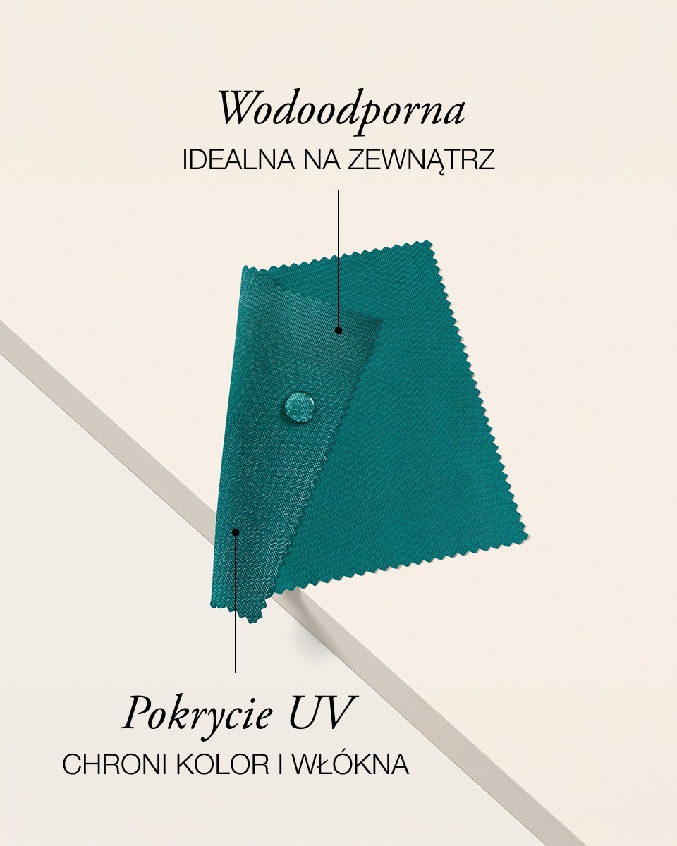 Tkanina wodoodporna Oxford 600D PU*2 UV (906) morska