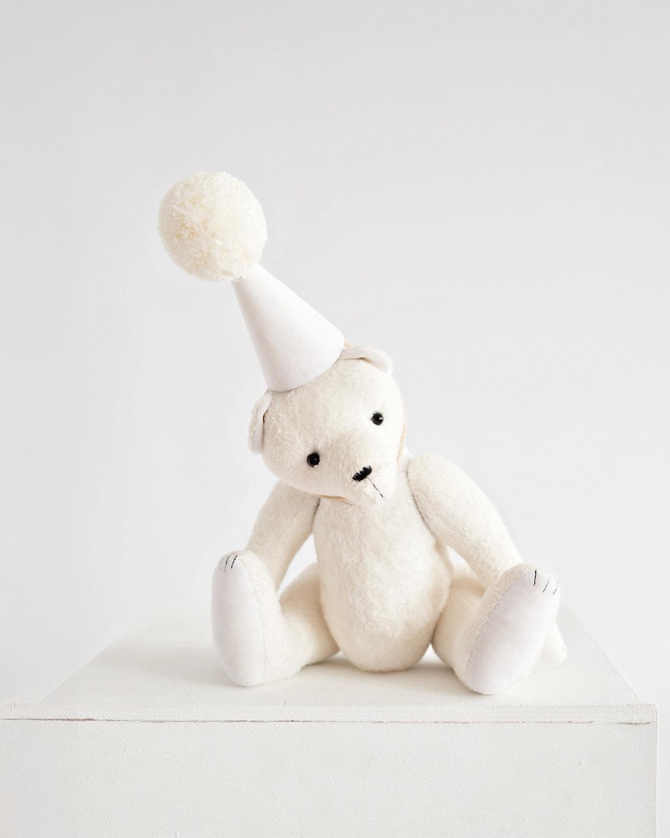 Teddy-Fleece Fellstrickstoff 280 g/m² – Ecru Teddy-Fleece Fellstrickstoff 280 g/m² – Ecru
