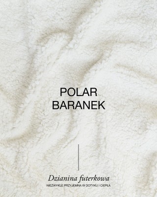 Kožíšková pletenina „beránek“ 280 g/m² –  Ecru