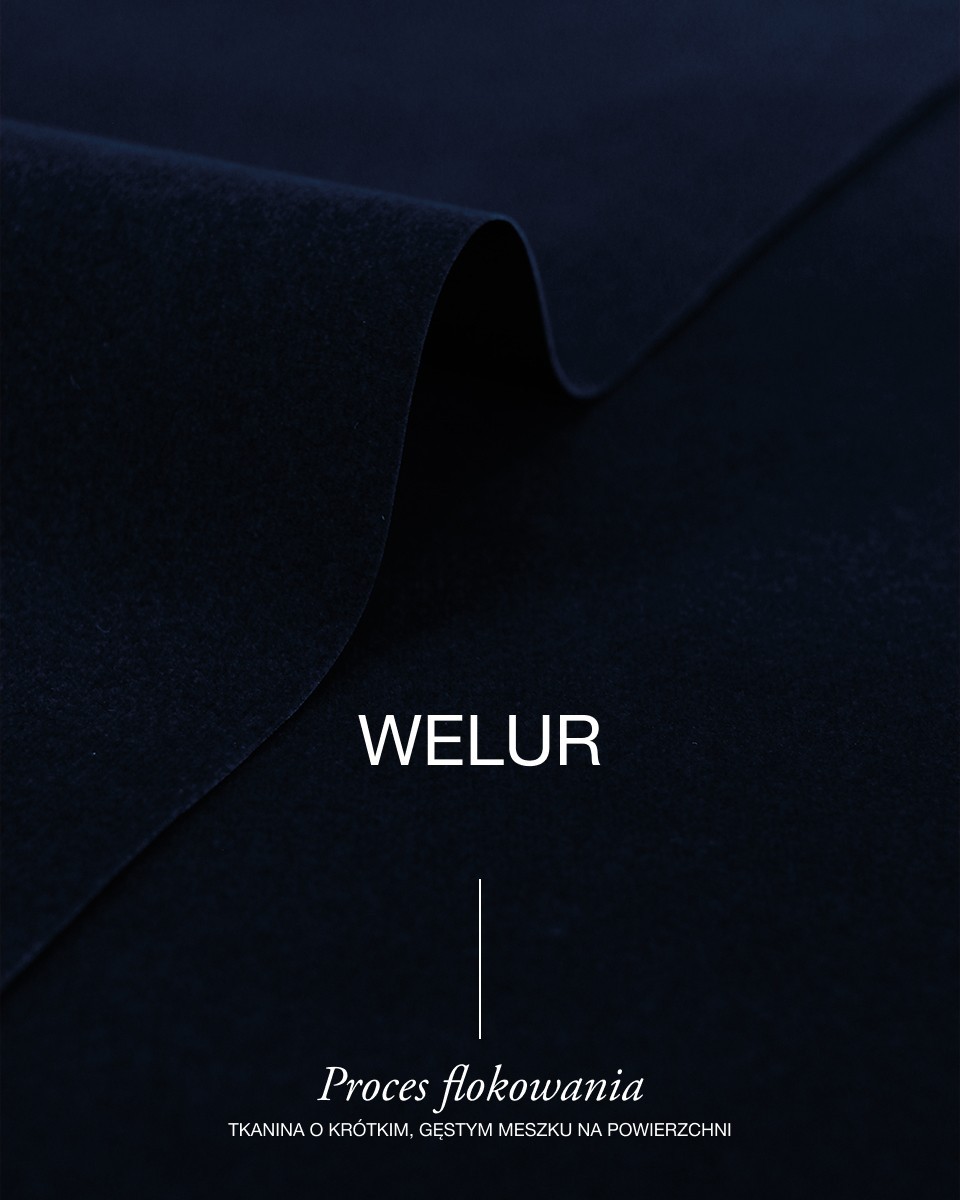 Polyester Flock Fabric 0.6 mm (058) navy blue