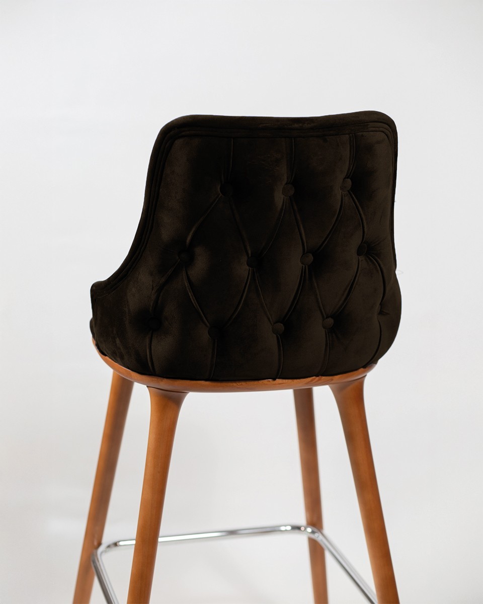 Polyester-Flockstoff  0,6 mm (141) Dunkelbraun