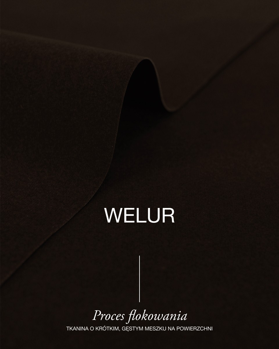 Polyester Flock Fabric 0.6 mm (141) dark  brown