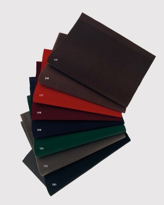 Polyester-Flockstoff  0,6 mm (141) Dunkelbraun