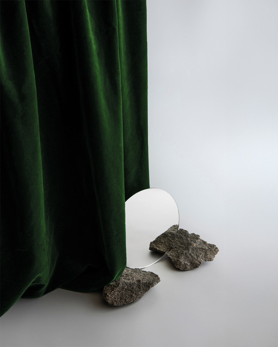 Polyester  Flock Fabric 0.6 mm (153) green