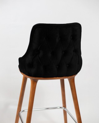 Polyester-Flockstoff 0,6 mm (580) Schwarz