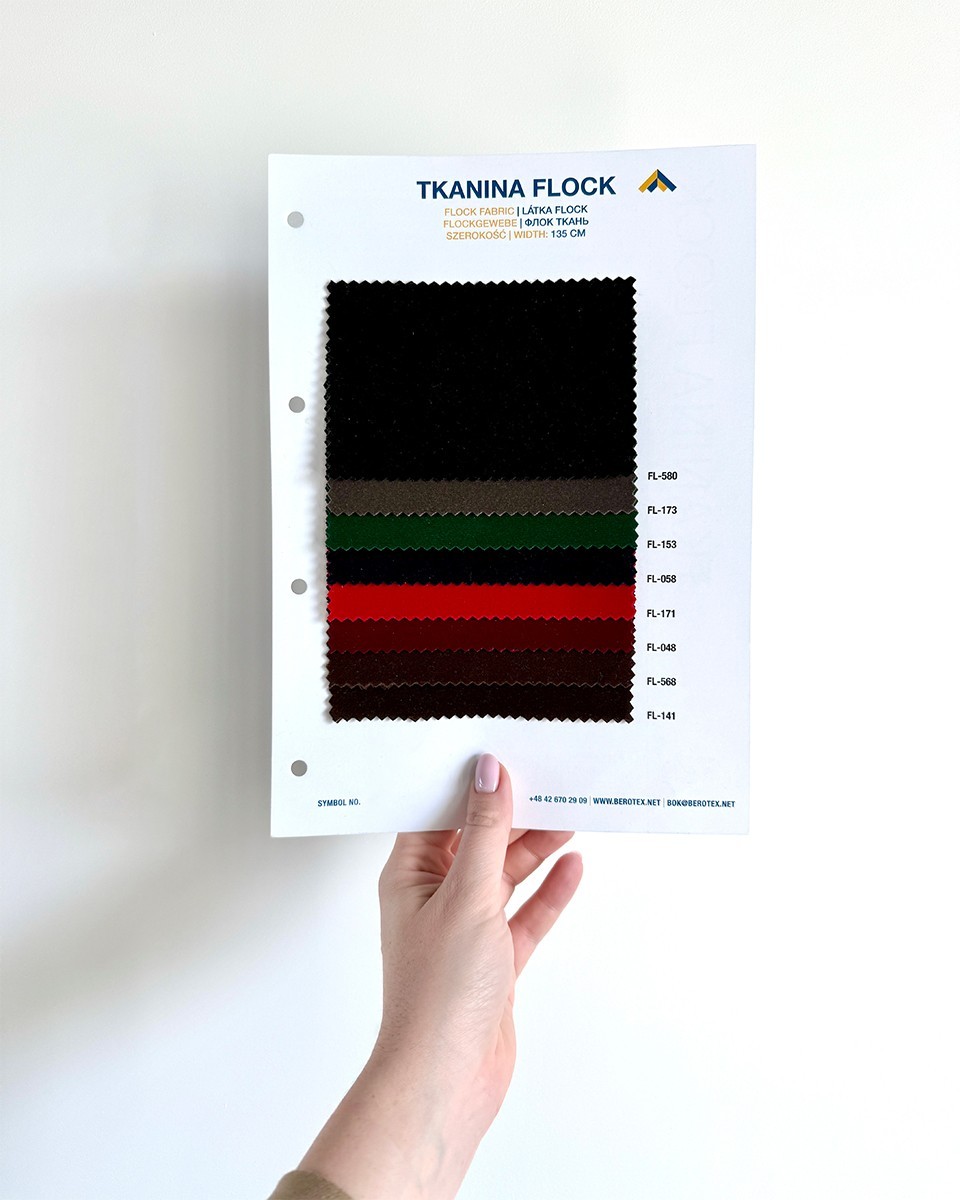Книга с выкройками для ткани из полиэфирного флока