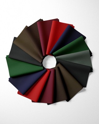 Polyester Flockstoff Musterbuch