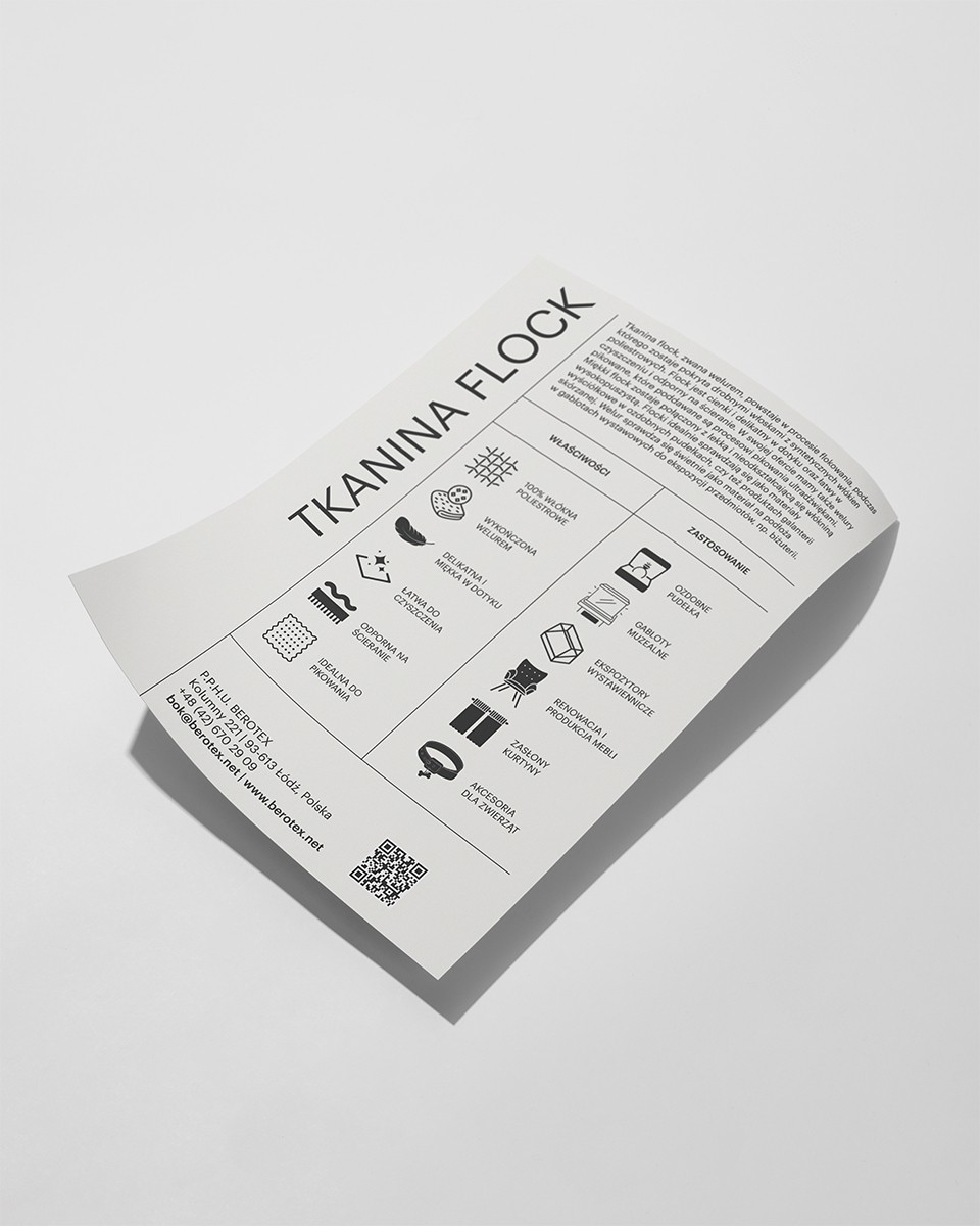 Polyester Flock fabric pattern book