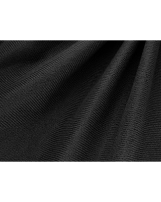 Klettverschlussgewebe 260g/m2 schwarz 580 Polyester