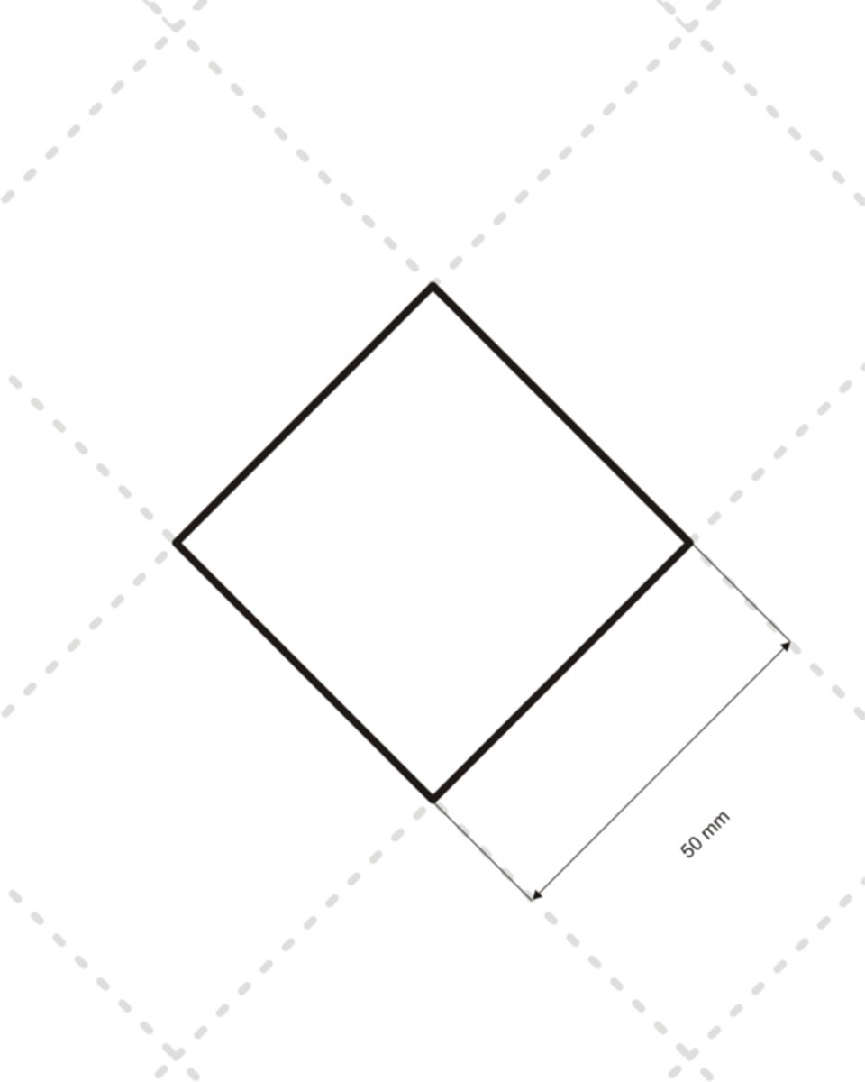 Podszewka pikowana karo 5x5 cm  (141) brązowa