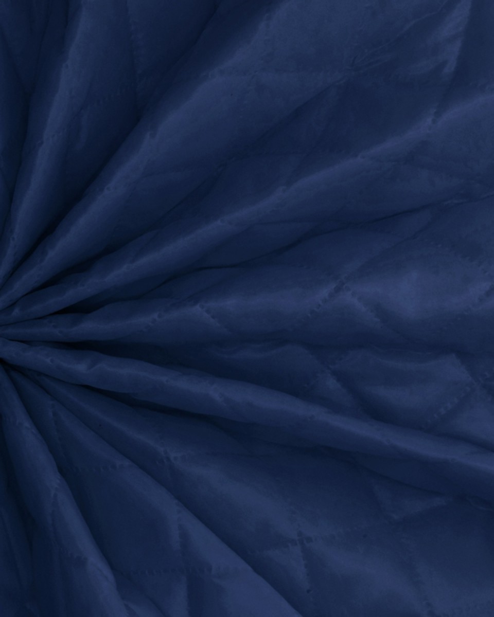 QUILTED POLYESTER LINING   FABRIC 180T (220) CORNFLOWER BLUE 150 CM&nbsp