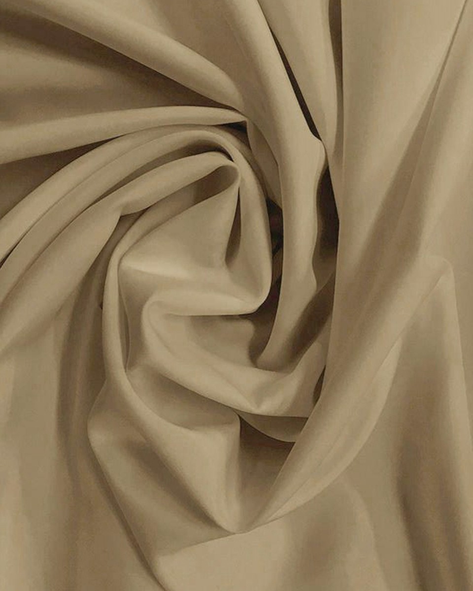 POLYESTER-STOFF 210D PU-BESCHICHTET HELLBEIGE  150   CM 100 LM