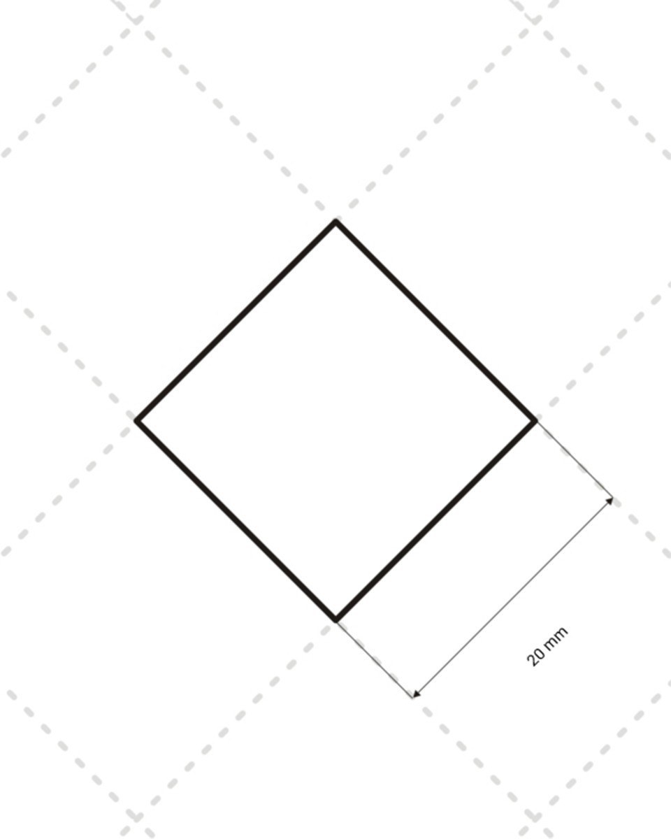 Podszewka pikowana karo 2x2 (501) biała