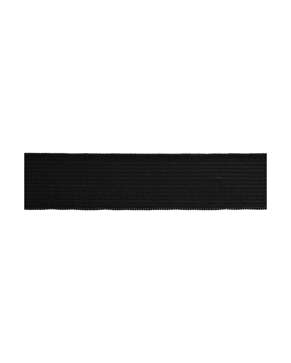 PRUŽENKA HLADKÁ  TKANÁ&nbsp25 MM (580) ČERNÝ POLYESTER 25 M