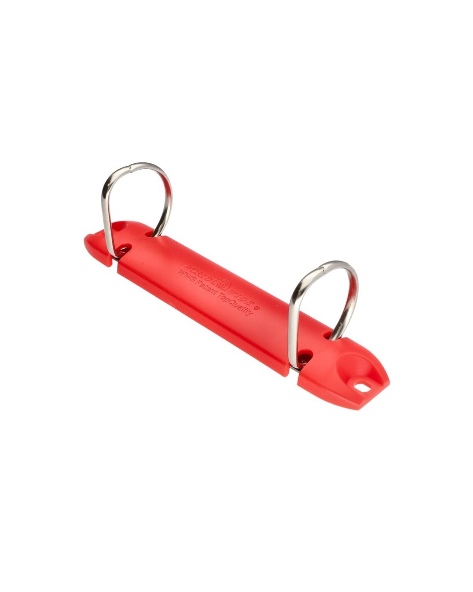 Binder 123/25 mm 2d red 1  pcs