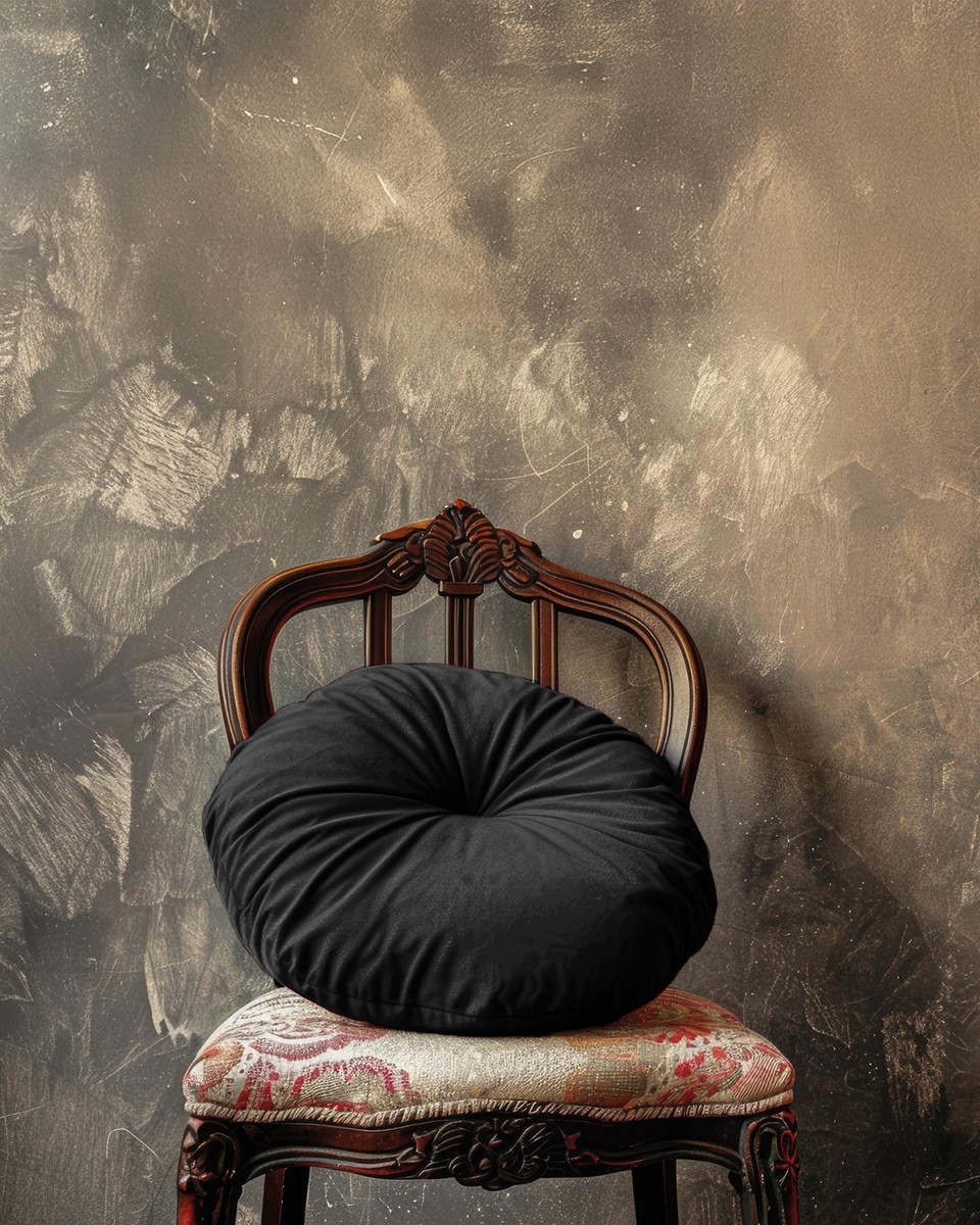 Velour fabric (580) black