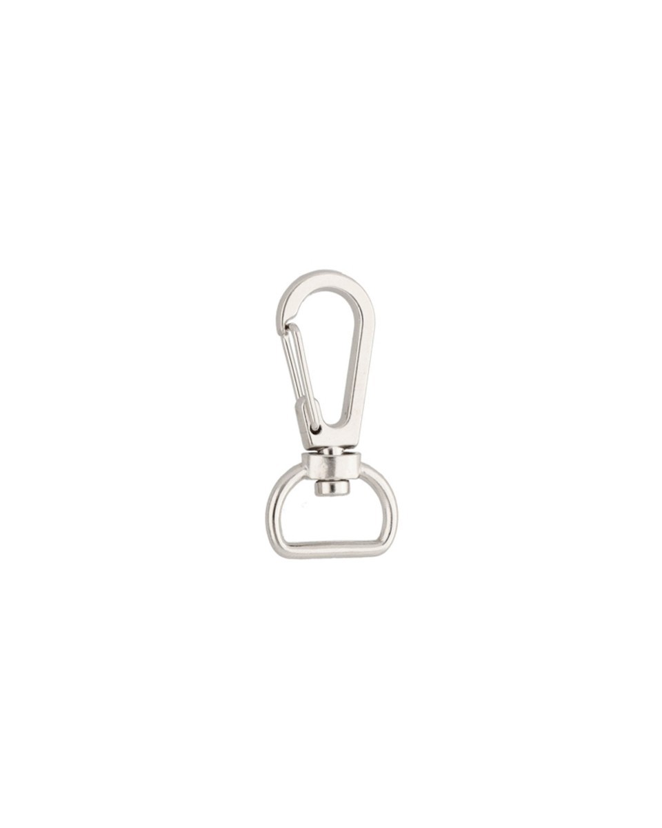 KARABINERHAKEN 13 MM HIACYNT  NICKEL  100    ST.