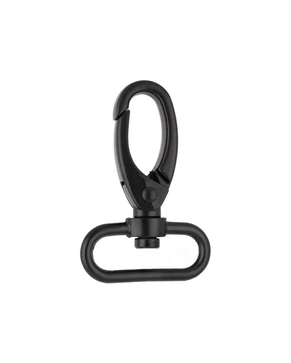 METAL SNAP HOOK 32 MM&nbsp0152 MATT BLACK 1       PCS