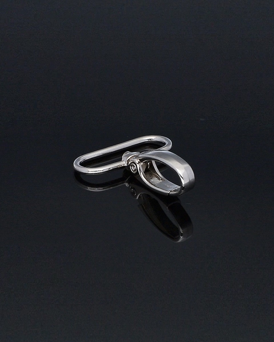 KARABINERHAKEN RF-850 32 MM NICKEL 100     ST.