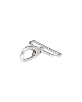 METAL SNAP HOOK 50 MM NICKEL 1 PCS