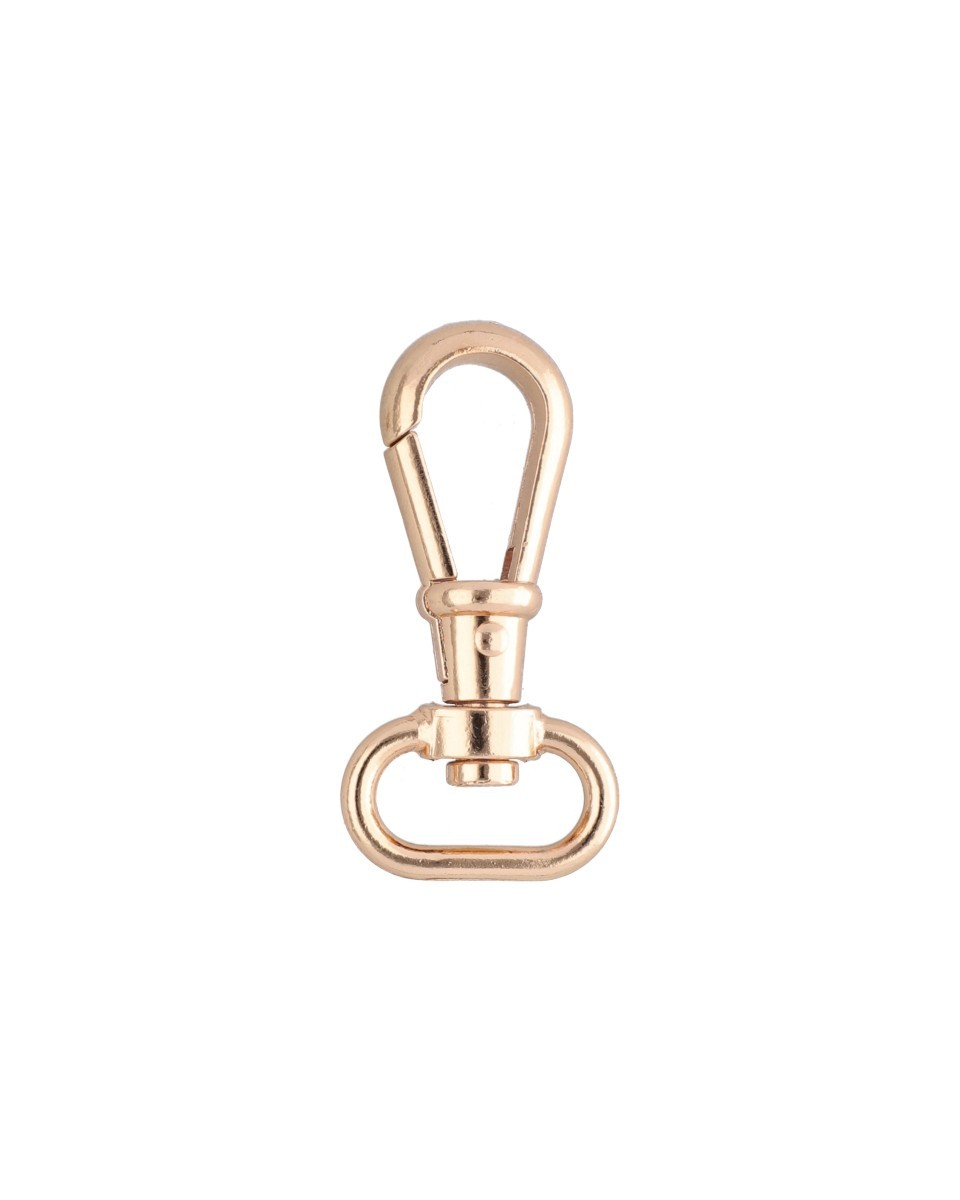 METAL SNAP HOOK RF-877 22 MM CYPRIAN LIGHT GOLD 1   PCS