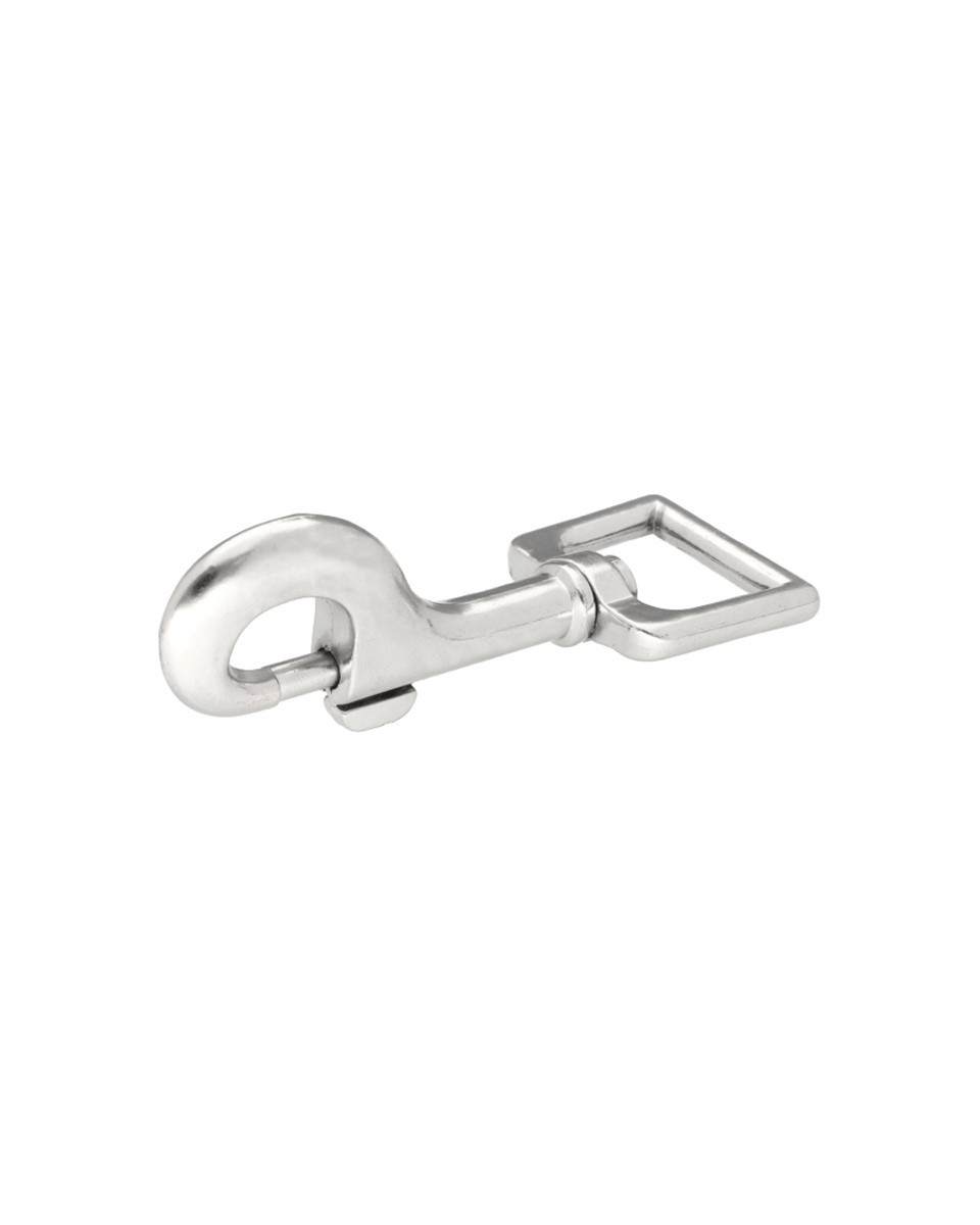 METAL SNAP HOOK 26 MM  BENJAMIN NICKEL 1 PCS