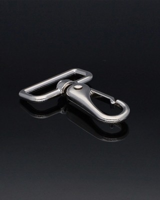 KARABINERHAKEN 38 MM DOMINIK NICKEL&nbsp1  ST.