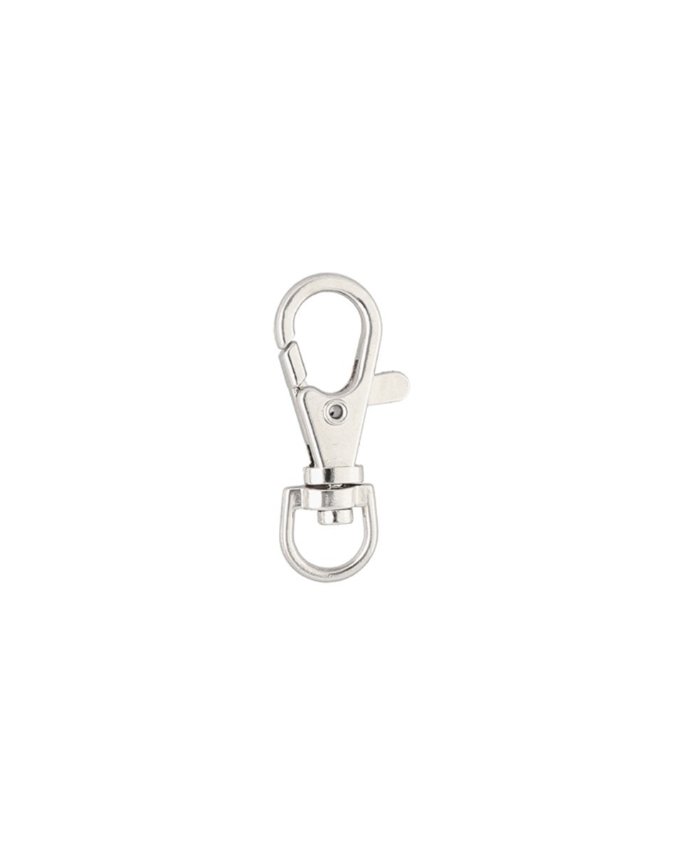 KARABINERHAKEN&nbsp10 MM NICKEL 500    ST.