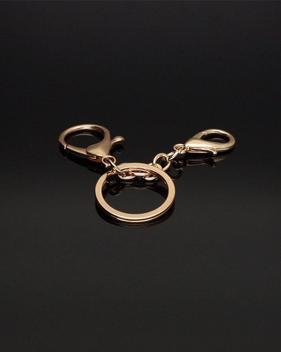 PENDANT KEYCHAIN 325-109 EWA LIGHT GOLD