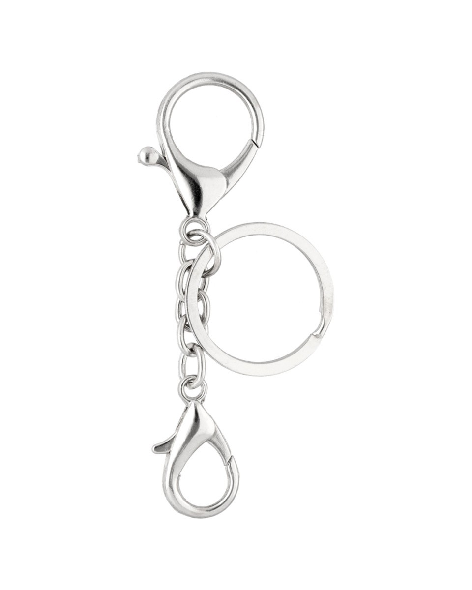 Zawieszka (brelok) metalowa do torebki 325-109 - nikiel