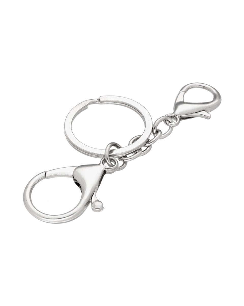 Zawieszka (brelok) metalowa do torebki 325-109 - nikiel