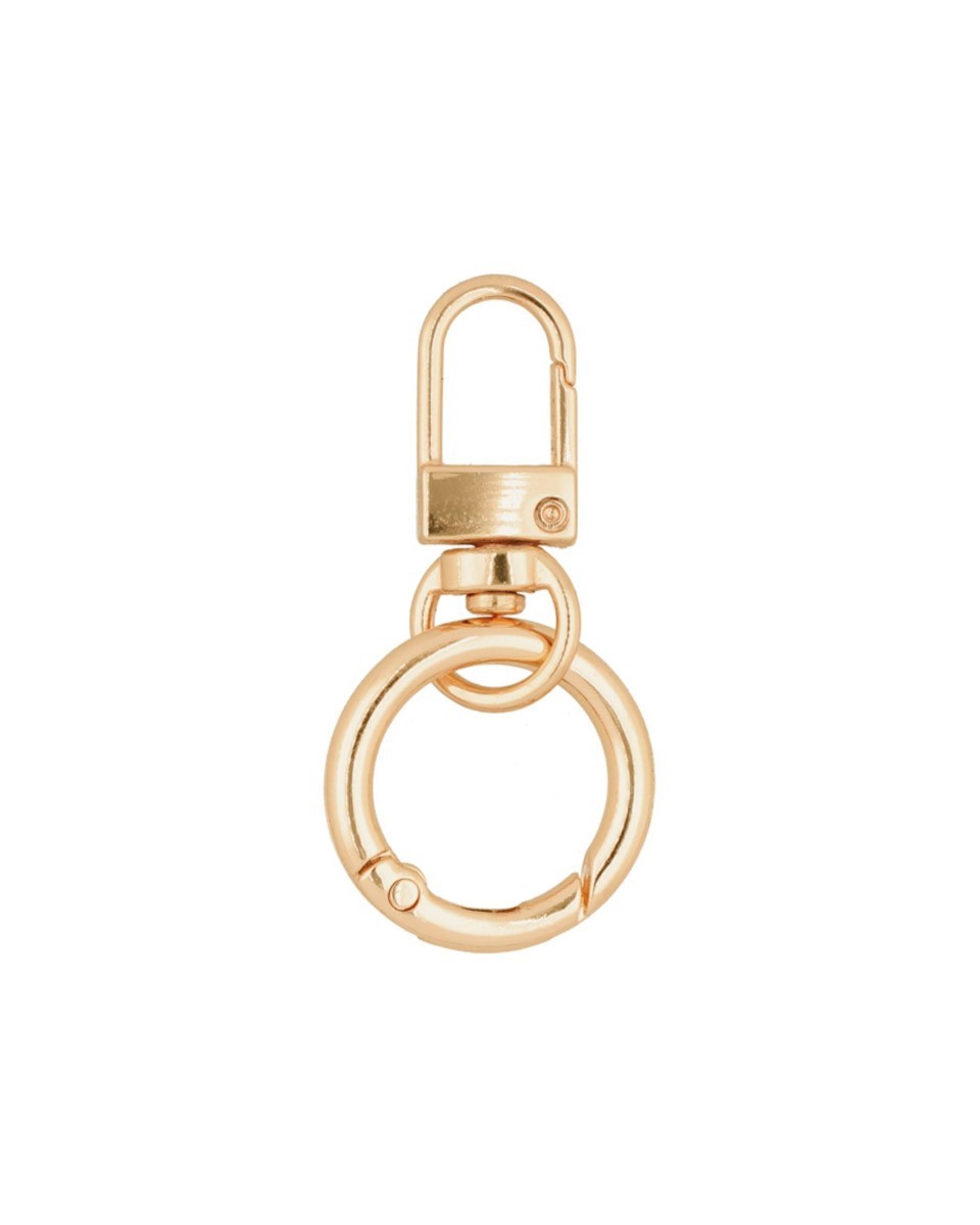 METALL-ANHÄNGER,      SCHLÜSSELANHÄNGER 411-372 LICHT GOLD