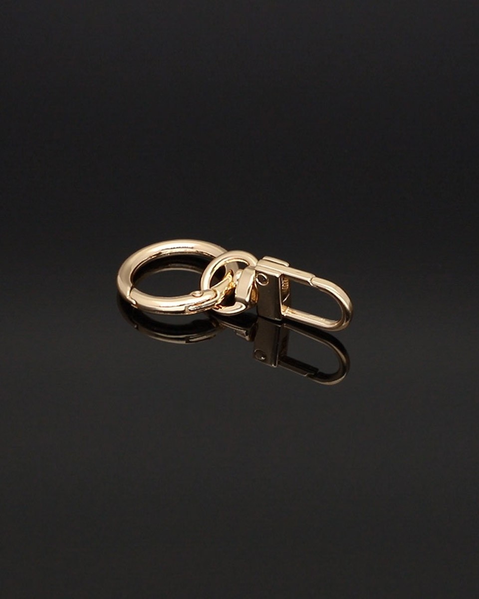 METALL-ANHÄNGER,      SCHLÜSSELANHÄNGER 411-372 LICHT GOLD