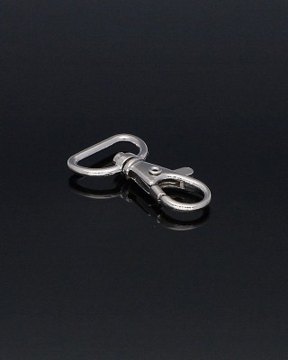 KARABINERHAKEN 20 MM NICKEL 500 ST.